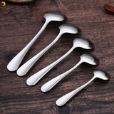 Stainless Steel Round Spoon Soup Spoon Table Spoon Cutlery