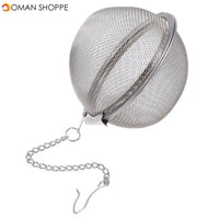 Stainless Steel Sphere Locking Tea Ball Strainer