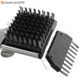 Steel Wire Grill Steam Cleaning Tool BBQ Brush Cleaner Barbecue Tool Cleanig Brushes