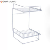 Storage Rack Bathroom Kitchen Toilet Wall Mounted  Shower Organizer for Home Kitchen Counter