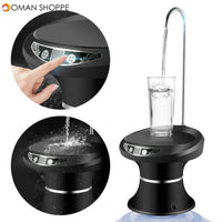 USB Charging Portable Drinking Water Pump Electric Dispenser with Tray