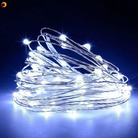 USB LED String Fairy Lights Remote Control 5M/10M/20M Copper Wire Garland Lamp