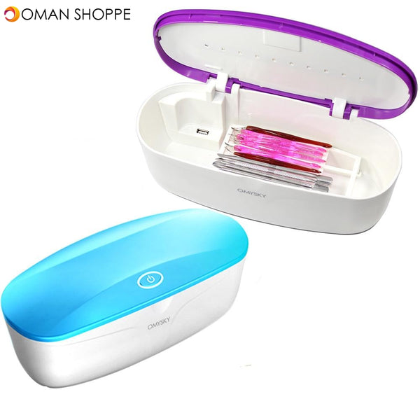 UV LED Sterilizer Box USB Charging Smart Sensor Sterilization Box For Home Tools Sterilizer Manicure Nail Tweezers Sterilization Box Toothbrush Sterilizer