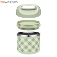 Vacuum Portable Stainless Steel Lunch Box Picnic Thermos Food Storage Container