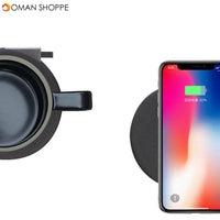 VH Wireless Charging 55 °C Thermos Cup Electric Cup Coffee Cup Japanese Style Mugs Ceramics Coffee Mug With Saucer Drinkware Set From Xiaomi Youpin