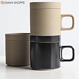 VH Wireless Charging 55 °C Thermos Cup Electric Cup Coffee Cup Japanese Style Mugs Ceramics Coffee Mug With Saucer Drinkware Set From Xiaomi Youpin