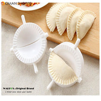 WALFOS 3pieces/set FOOD GRADE Plastic Moulds  Ravioli Dough Press Pastry Dumpling Maker Mold in Different Sizes