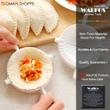 WALFOS 3pieces/set FOOD GRADE Plastic Moulds  Ravioli Dough Press Pastry Dumpling Maker Mold in Different Sizes