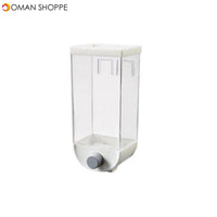 Wall Mounted Cereals Dispenser Grain Storage-1000/1500Ml 1500 Ml Storage Containers