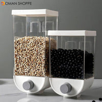 Wall Mounted Cereals Dispenser Grain Storage-1000/1500Ml Storage Containers