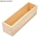 Wooden Loaf Soap Mould Silicone With Lid Making Baking Tool Cake Biscuit Cutter Baking Mold