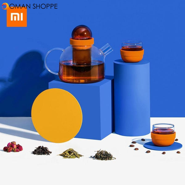 Xiaomi Glass Teapot Set Heat Resistant Household Spherical Tea Kettle With Infuser Heatable Water Jug Tea Tools Bar Supplies