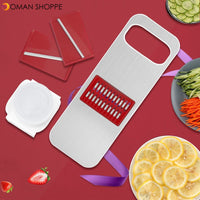 XYJ-007 Multifunctional Stainless Steel Cutter Slicer Vegetable Cutter With Three Replaceable Blades