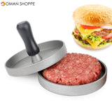 XYJ CCFG5096 Round Hamburger Press Non-Stick 11cm Meat Press Hamburger Meat Beef BBQ Grill Burger Press Patty Maker Mold