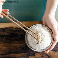 YIWUYISHI 10 Pairs / Set Chopsticks Kitchen Tableware Natural Wood Healthy Chop Sticks Reusable Hashi Sushi Food Stick Gift   From Xiaomi Youpin