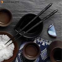 YIWUYISHI 6PCS Chopsticks Set PPS Glass Fiber Material High Temperature Resistance Chinese Chopsticks Tableware from Xiaomi Youpin