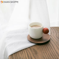 ZHIZAO 2Pcs Mihome Planet Cup Set with Cup Dish Kitchen Tea Cup Drinkware From Xiaomi Youpin