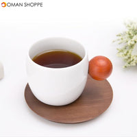 ZHIZAO 2Pcs Mihome Planet Cup Set with Cup Dish Kitchen Tea Cup Drinkware From Xiaomi Youpin