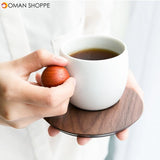 ZHIZAO 2Pcs Mihome Planet Cup Set with Cup Dish Kitchen Tea Cup Drinkware From Xiaomi Youpin